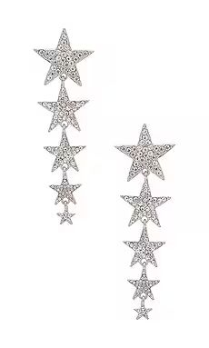 8 Other Reasons Falling Star Earrings in Silver from Revolve.com | Revolve Clothing (Global)