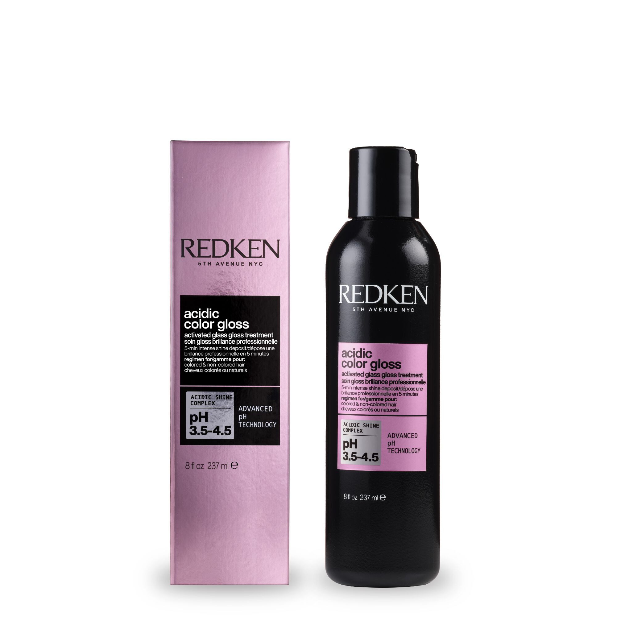 Acidic Color Gloss Activated Glass Gloss Treatment: At Home Gloss | Redken | Redken