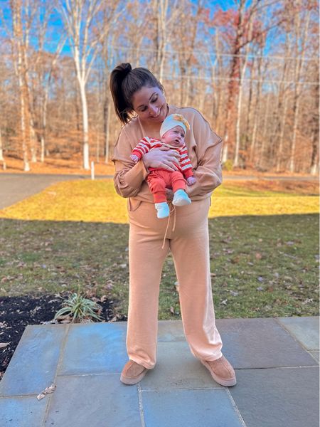 Fall ootd! Matching sets with my best girl
My set XL / shoes tts
CC set 0-3 months (she’s 7 weeks old)

#LTKSeasonal #LTKbaby #LTKmidsize
