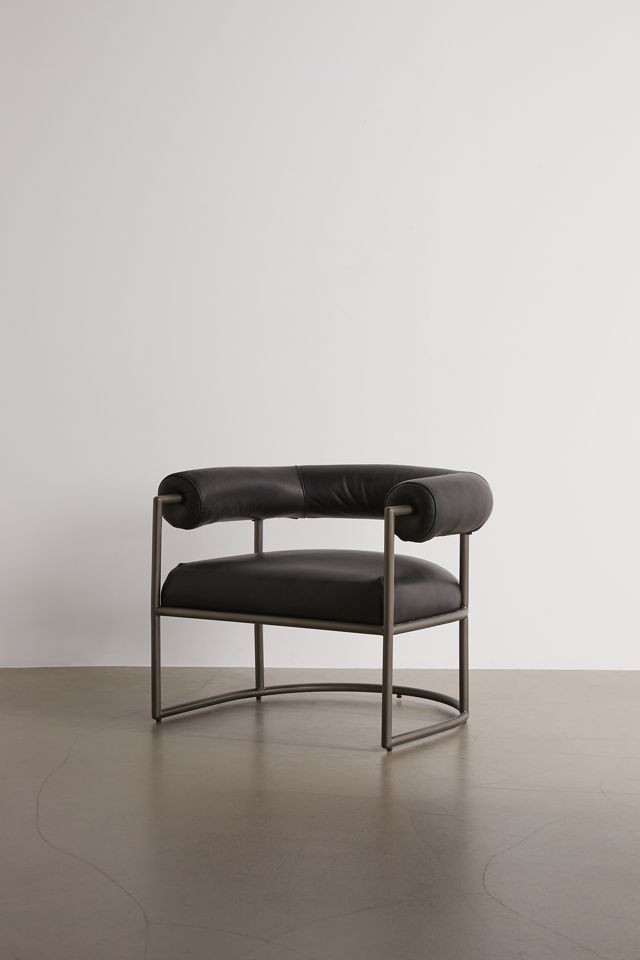 Arlo Leather Chair | Urban Outfitters (US and RoW)