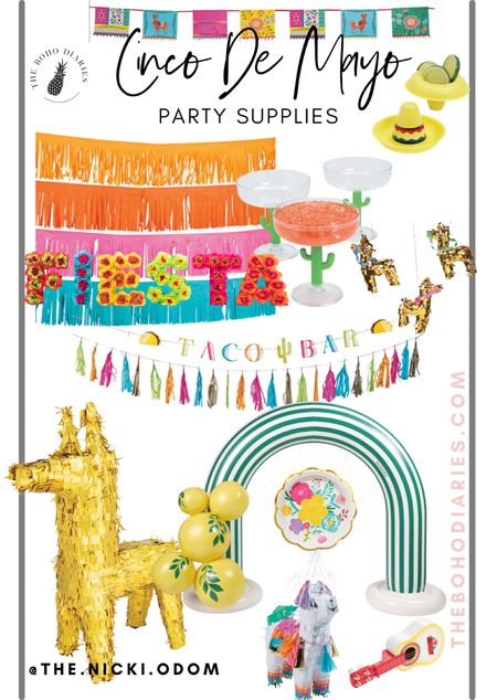 Best way to celebrate Cinco De Mayo with all the festive decorations for your fiesta! #fiesta #cincodemayo #letsfiesta #partydecor 

#LTKkids #LTKFestival #LTKparties
