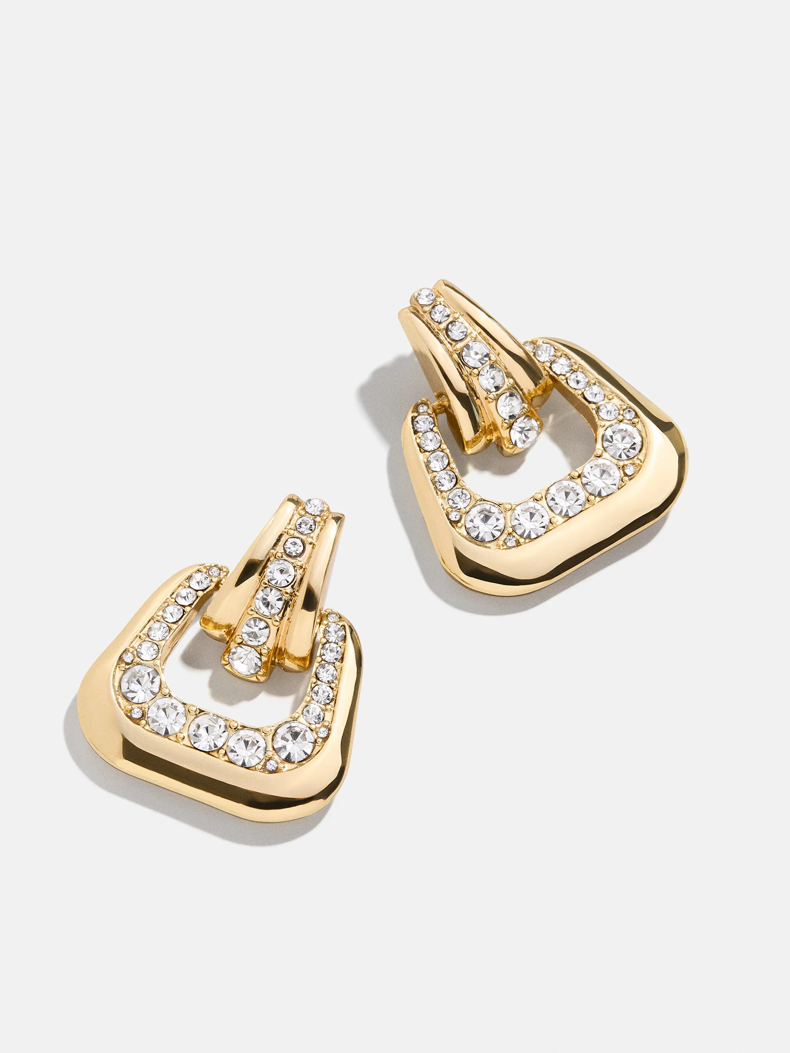 Mila Earrings - Gold/Pavé | BaubleBar (US)