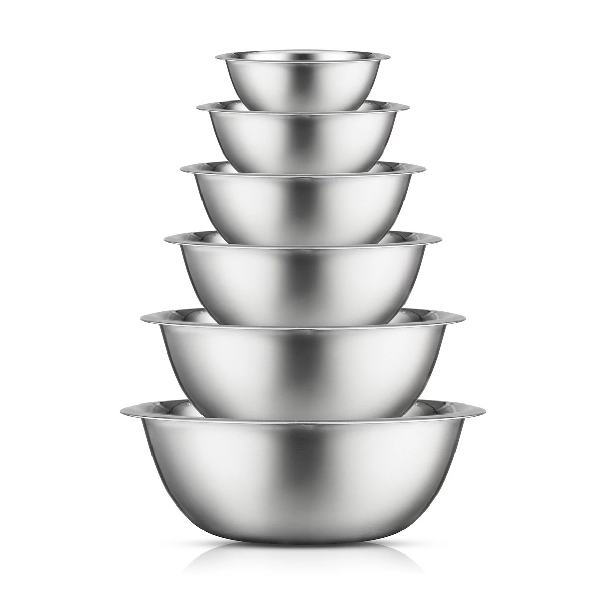 JoyJolt 6-Piece Stainless Steel Mixing Bowl Set | Kohl's