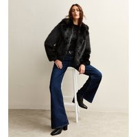 Women's Black Faux Fur Coat New Look | New Look (UK)