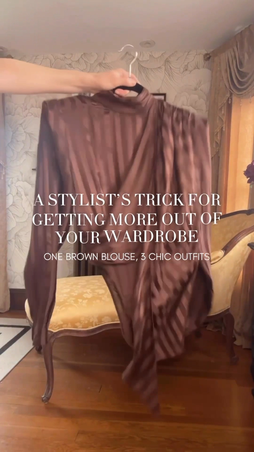 Real-time styling with one hero piece: a chocolate brown draped blouse styled three different ways.

I love investing in pieces that can work across multiple outfits, and this blouse is a perfect example. The rich brown tone feels timeless and sophisticated, while the draped silhouette instantly elevates whatever you pair it with.

Today I’m styling it three ways:

• With a black leather pencil skirt and heels for an elevated evening look
• With white denim and wedges for a chic daytime outfit
• With tailored black trousers and burgundy slingbacks for a polished, work-ready look

Same blouse, completely different outfits — which is exactly what great wardrobe staples should do. These are the pieces that make getting dressed effortless.


#LTKStyle #LTKFinds #LTKVideo #WardrobeStylist #CapsuleWardrobe #ChocolateBrown #ClassicStyle #TimelessWardrobe #LTKChic #QuietLuxury