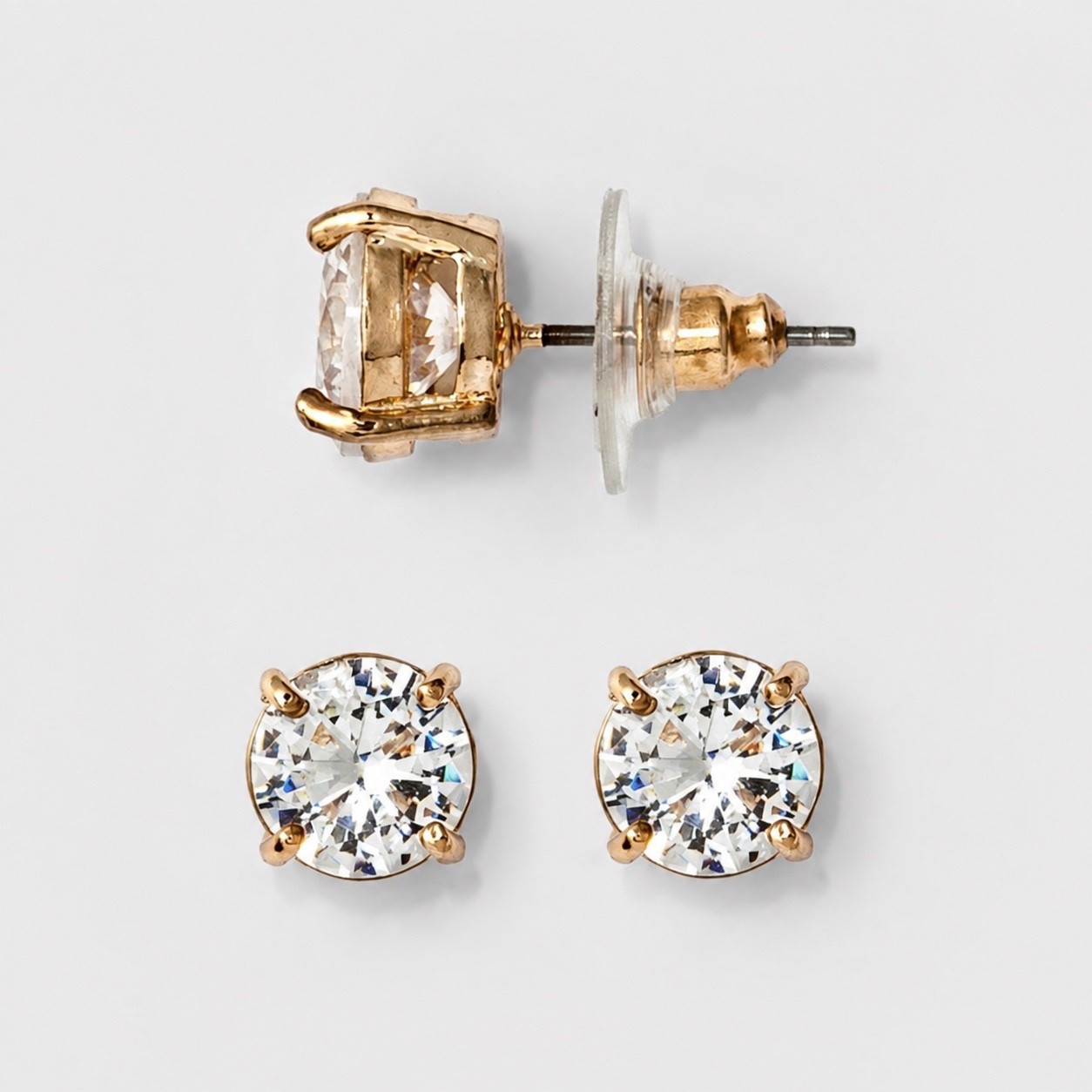 Women's Round Crystal Stud Earring - A New Day™ Gold: Glass, Copper, Nickel-Free Metal, Cubic Zirconia, 0.4" Length

Cute target earrings for every day wear

#LTKdayinmylife #LTKootd #LTKgrwm
