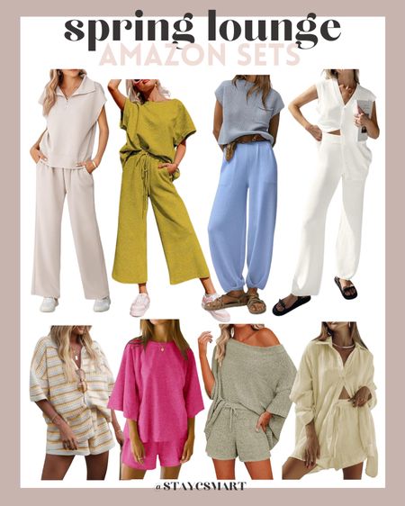 Amazon fashion | Amazon outfit | Spring fashion | Spring outfit | Amazon finds | Amazon lounge sets 

#LTKStyleTip #LTKSaleAlert #LTKSeasonal