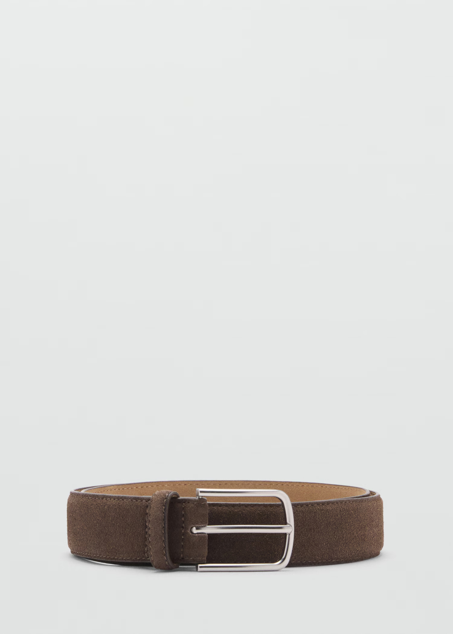 Suede leather belt - Men | MANGO United Kingdom | MANGO (UK)