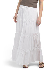 Tiered Maxi Skirt | Shorts & Skirts | Marshalls | Marshalls