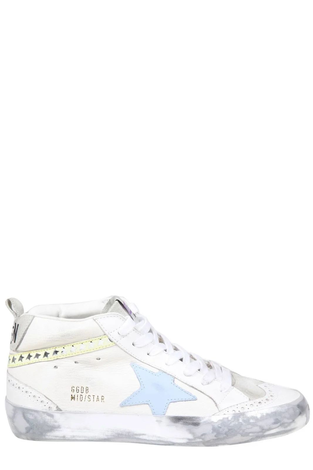 Golden Goose Deluxe Brand Mi-Top Lace-Up Sneakers | Cettire Global
