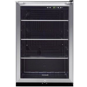 Frigidaire 138-Can Capacity (4.6-cu ft) Residential Stainless Steel Beverage Center | Lowe's