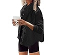 SENSERISE Womens Quilted Vest Stand Collar Lightweight Button Down Padded Gilet with Pockets | Amazon (US)