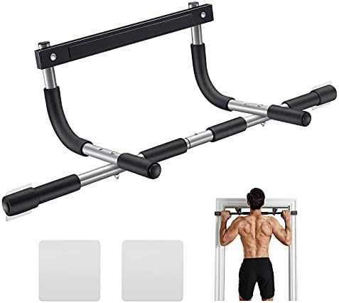 Ally Peaks Pull Up Bar for Doorway | Thickened Steel Max Limit 440 lbs Upper Body Fitness Workout... | Amazon (US)