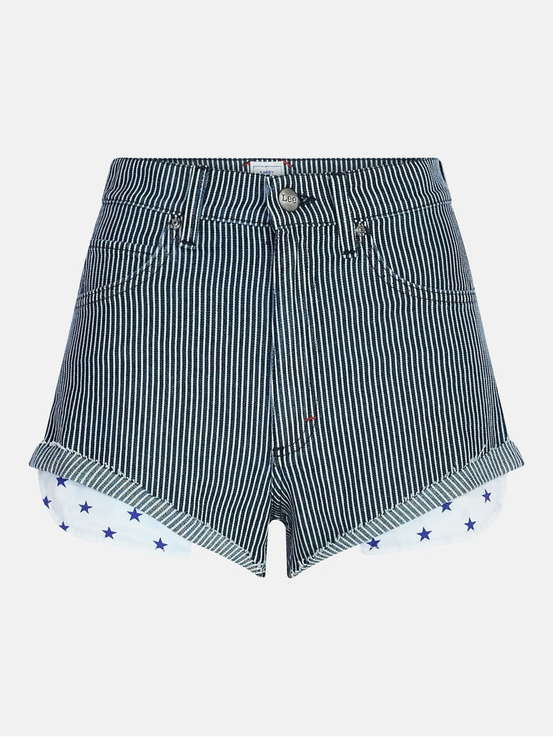 Kacey Lee Women's High Rise Shorts, Sizes 0-18 | Walmart (US)