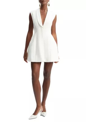 Bardot Women's Destene Hourglass Mini Dress, White, Medium | Belk