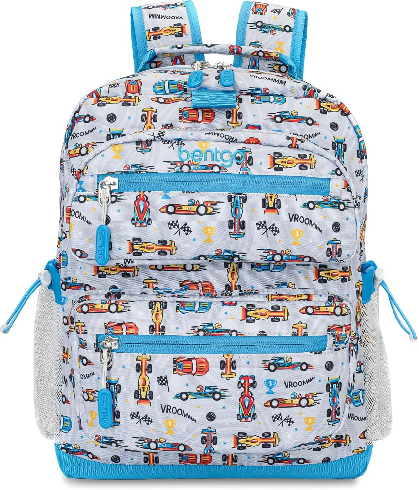 Bentgo Kids Print Backpack - Lightweight 14\u201d Backpack for School, Travel & Daycare, Ideal fo... | Amazon (US)