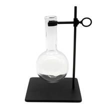8.7" Clear Glass Halloween Round Flask with Black Stand by Ashland® | Michaels Stores