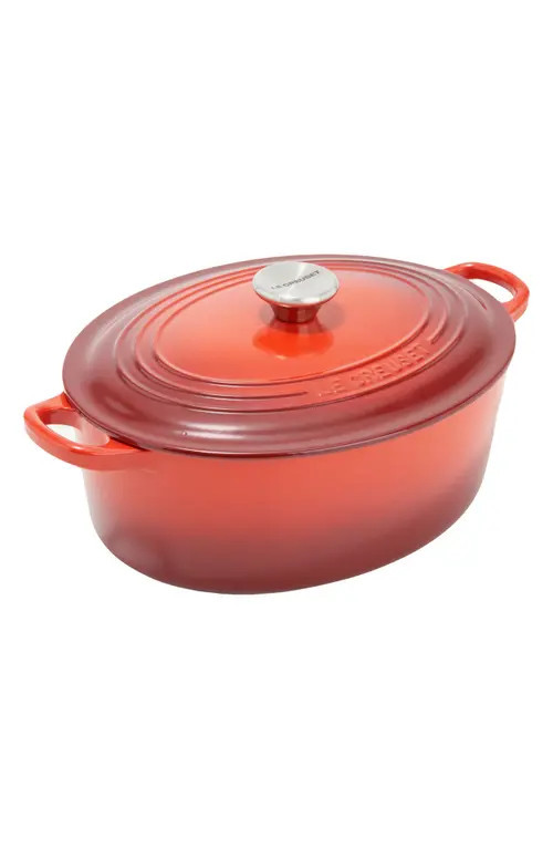 Le Creuset 4.5-Quart Oval Dutch Oven in Cerise at Nordstrom | Nordstrom
