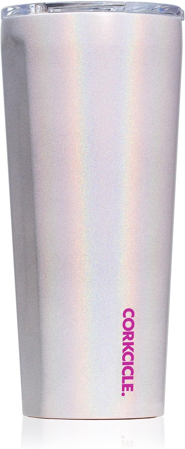 Corkcicle Tumbler - Classic Collection - Triple Insulated Stainless Steel Travel Mug, Sparkle Uni... | Amazon (US)