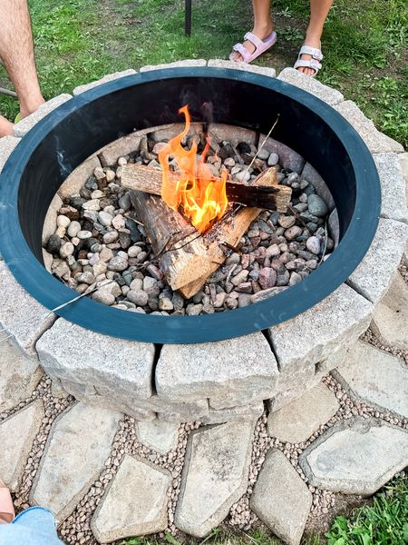 DIY fire pit. Ready for more nights like these!! 



#LTKhome