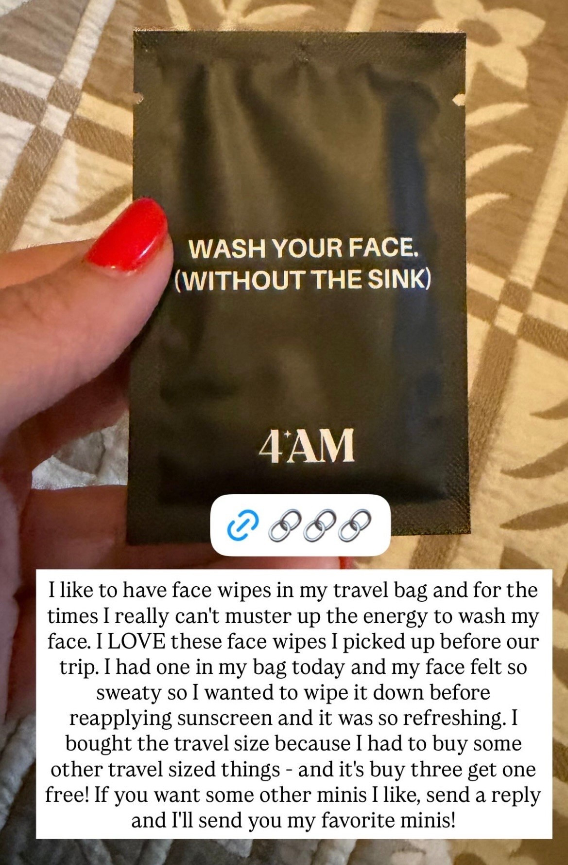 We always like to keep face wipes in our bag for travel and quick makeup removal, and these really do the trick. Target is currently running a promo of buy 3 beauty minis, get 1 free (and these are eligible), so we linked some of our favorite travel-sized @Prequel Skin products from @Target too!

#LTKBeauty #LTKTravel #LTKSaleAlert