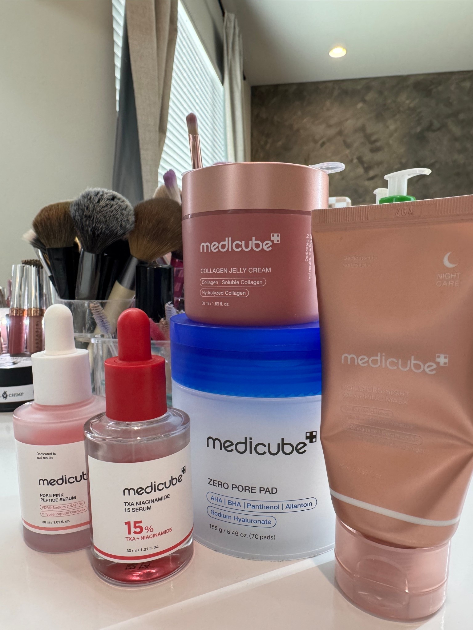 My Medicube lineup! 

#LTKgrwm #LTKdayinmylife #LTKselfcare