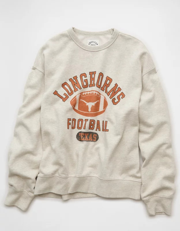 AE Texas Longhorns Graphic Sweatshirt | American Eagle Outfitters (US & CA)
