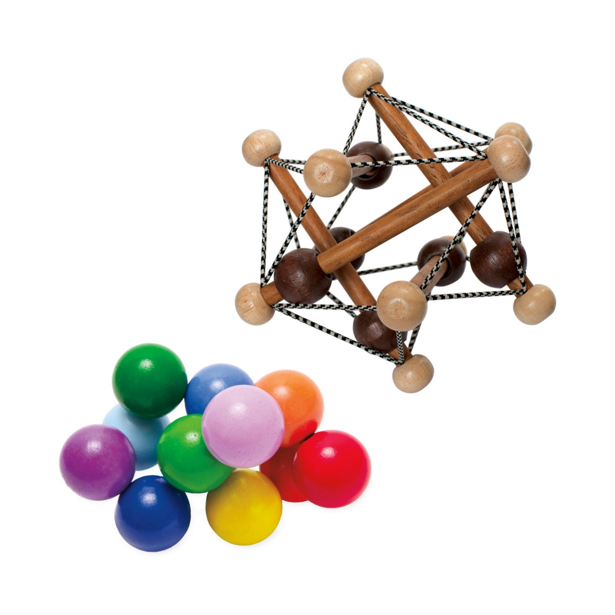 Manhattan Toy Artful Skwish Rattle And Classic Baby Beads Motor Skill Development Set | Macys (US)