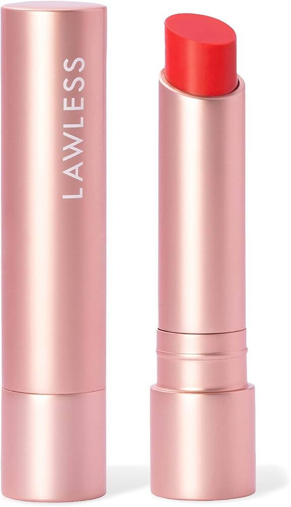 LAWLESS Forget the Filler Lip Plumping Line Smoothing Tinted Balm, Cherry Vanilla, Red, 0.09 Ounc... | Amazon (US)