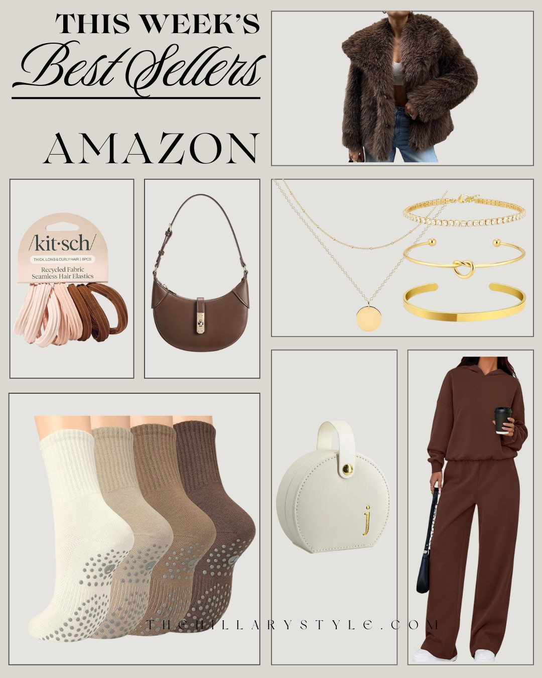 THIS WEEK’S BEST SELLERS — AMAZON FAVORITES YOU’RE LOVING! These are the pieces everyone keeps coming back for. From cozy layers and everyday essentials to timeless accessories that elevate any look, these Amazon best sellers prove that style and function can absolutely go hand in hand. Easy to wear, easy to love, and perfect for everyday life.


#Amazon #TheHillaryStyle #AmazonBestSellers #WeeklyBestSellers #AmazonFinds #NeutralStyle #EverydayEssentials #CozyStyle #AffordableFashion 

 #LTKdayinmylife #LTKActive #LTKOver40
