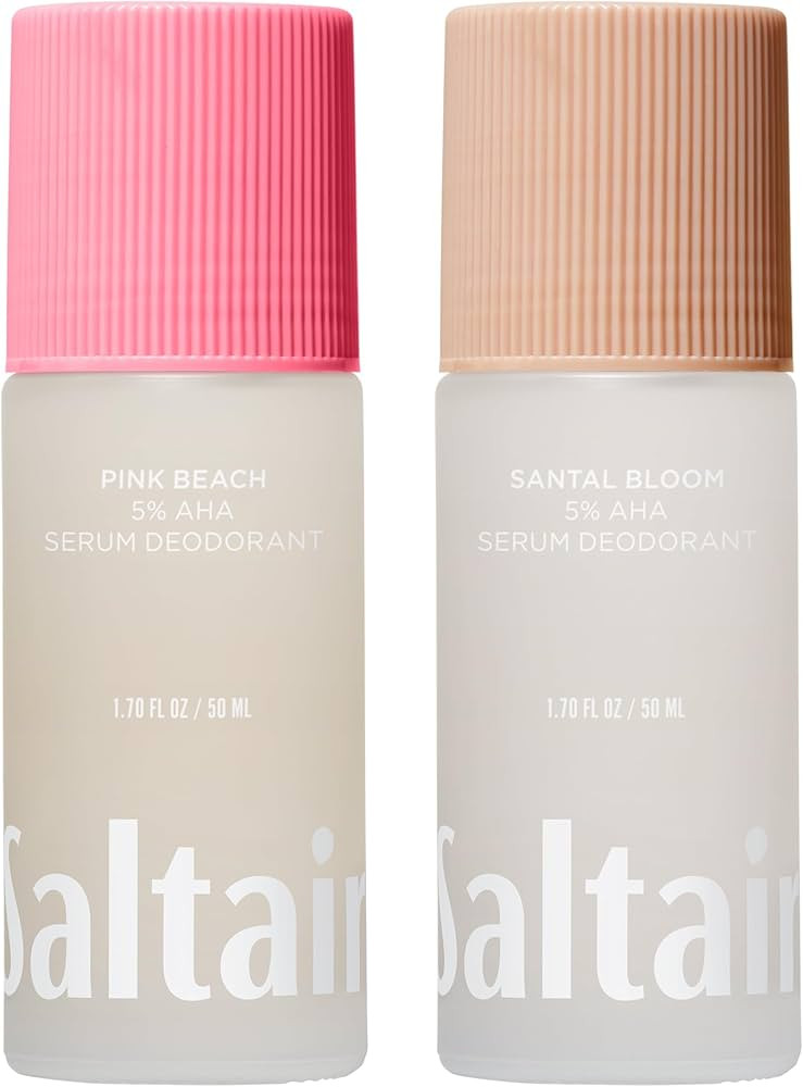 Saltair Serum Deodorant Signature Scents 2 Pack. 5% AHA Formula. Lactic Acid and Mandelic Acid De... | Amazon (US)