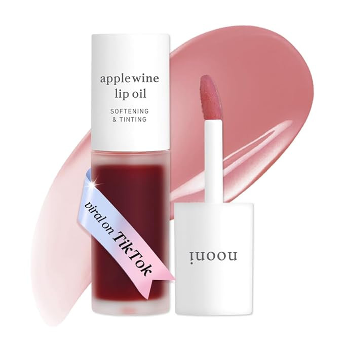 NOONI Korean Lip Oil - Applewine | Long-Lasting, Moisturizing, Plumping, Revitalizing for Dry Lip... | Amazon (US)