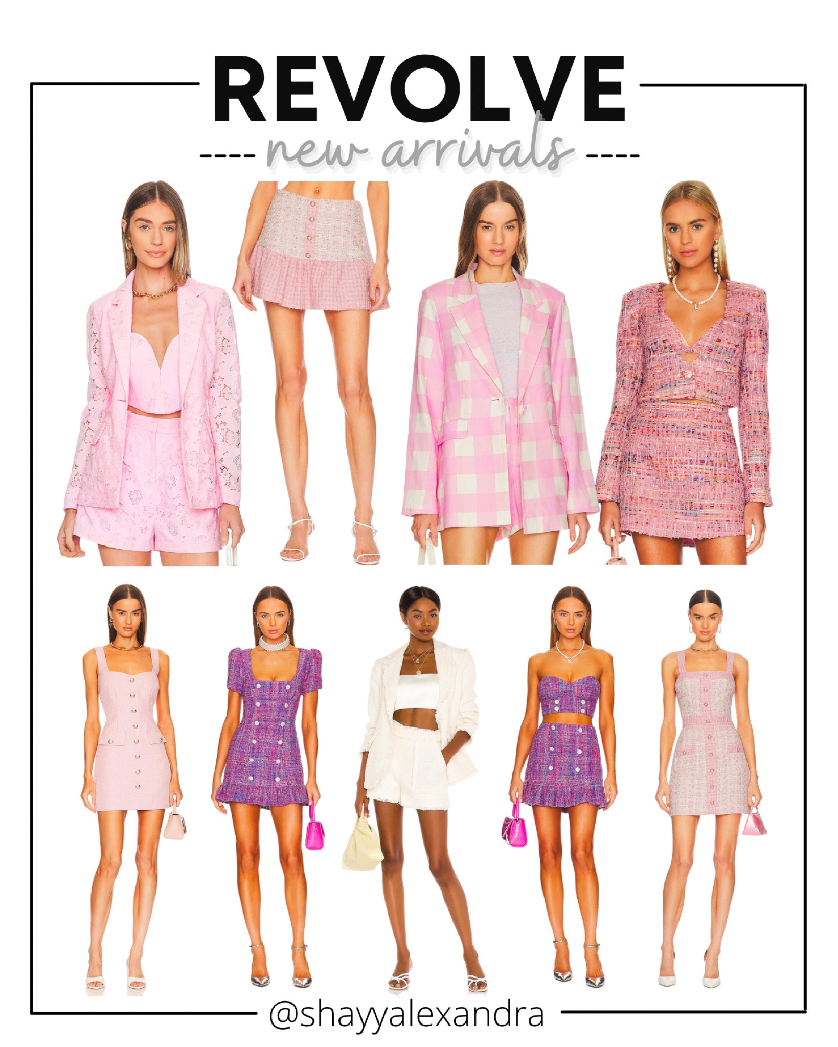 Preppy picks for spring from Revolve!

Coords | Coordinated Set | Blazer | Lace | Crop Top | Plaid | Tweed | Mini Dress | Mini Skirt

#LTKstyletip #LTKSeasonal