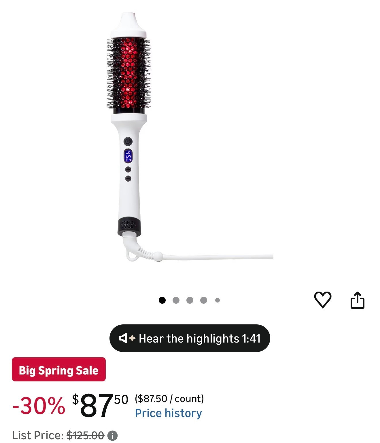 I love using this thermal brush to extend the life of my blowouts! + it’s on major sale ⚡️

#LTKmomlife #LTKmorningroutine #LTKgrwm