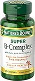 Vitamin B Complex by Nature's Bounty, Super B Complex Vitamins w/ Vitamin C for Immune Support and F | Amazon (US)