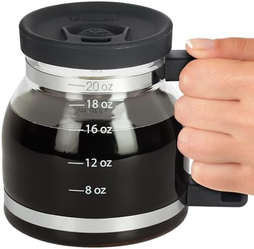 Cupa Joe Coffee Mug – 20oz Borosilicate Glass Diner Pot Mug with Spill-Proof Lid – Funny Nove... | Amazon (US)