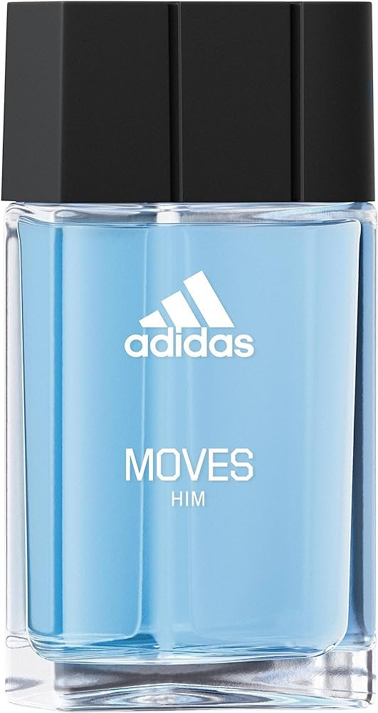 Adidas Moves Him Eau de Toilette 1.6 fl oz (Pack of 1), Notes of Green Apple, Cedarwood, Musk, Me... | Amazon (US)