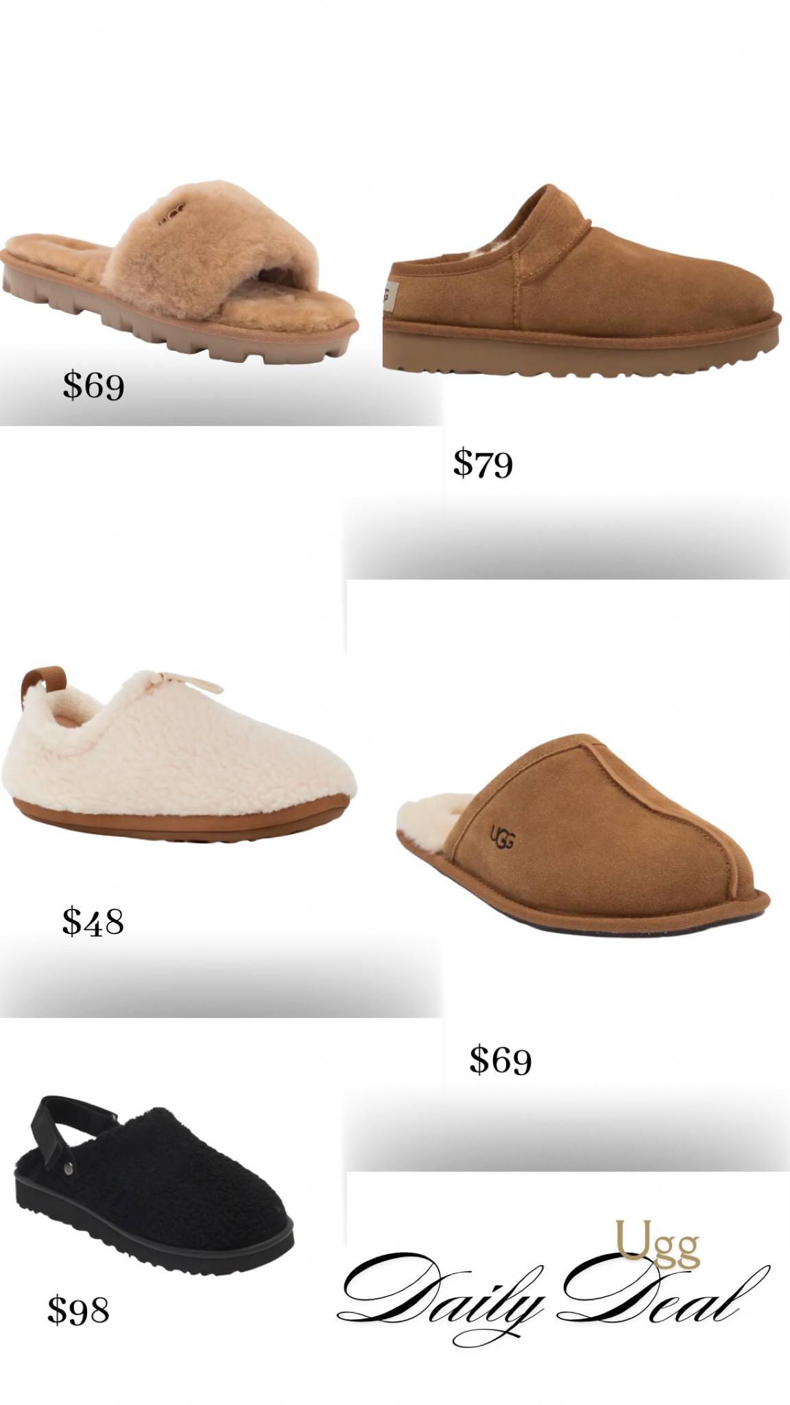 Ugg clogs & slippers under $100👀❤️


#LTKSaleAlert #LTKGiftGuide #LTKFindsUnder100