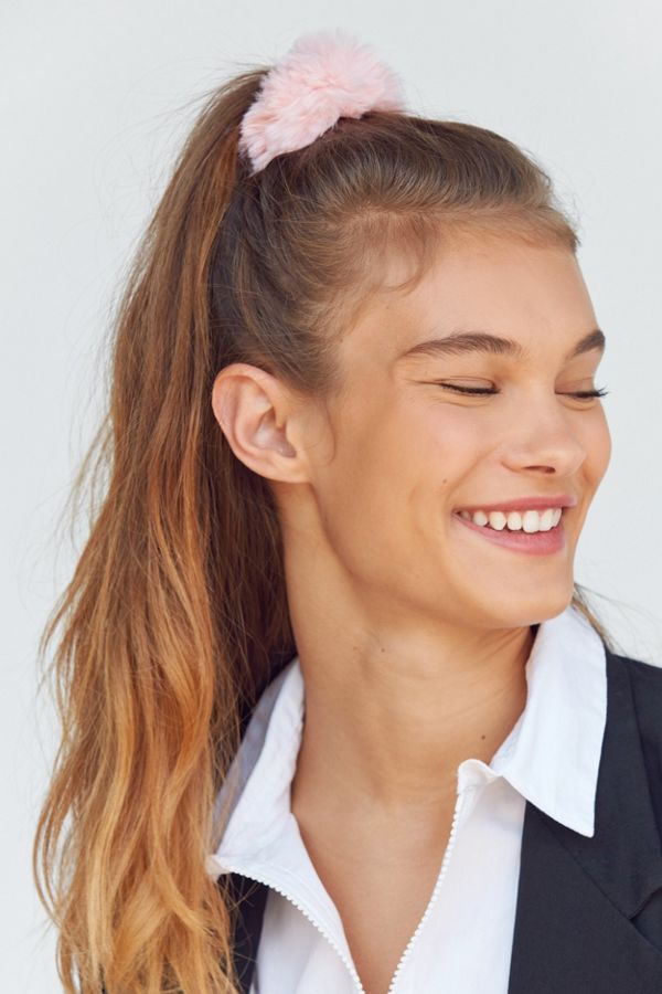 Fuzzy Scrunchie | Urban Outfitters US
