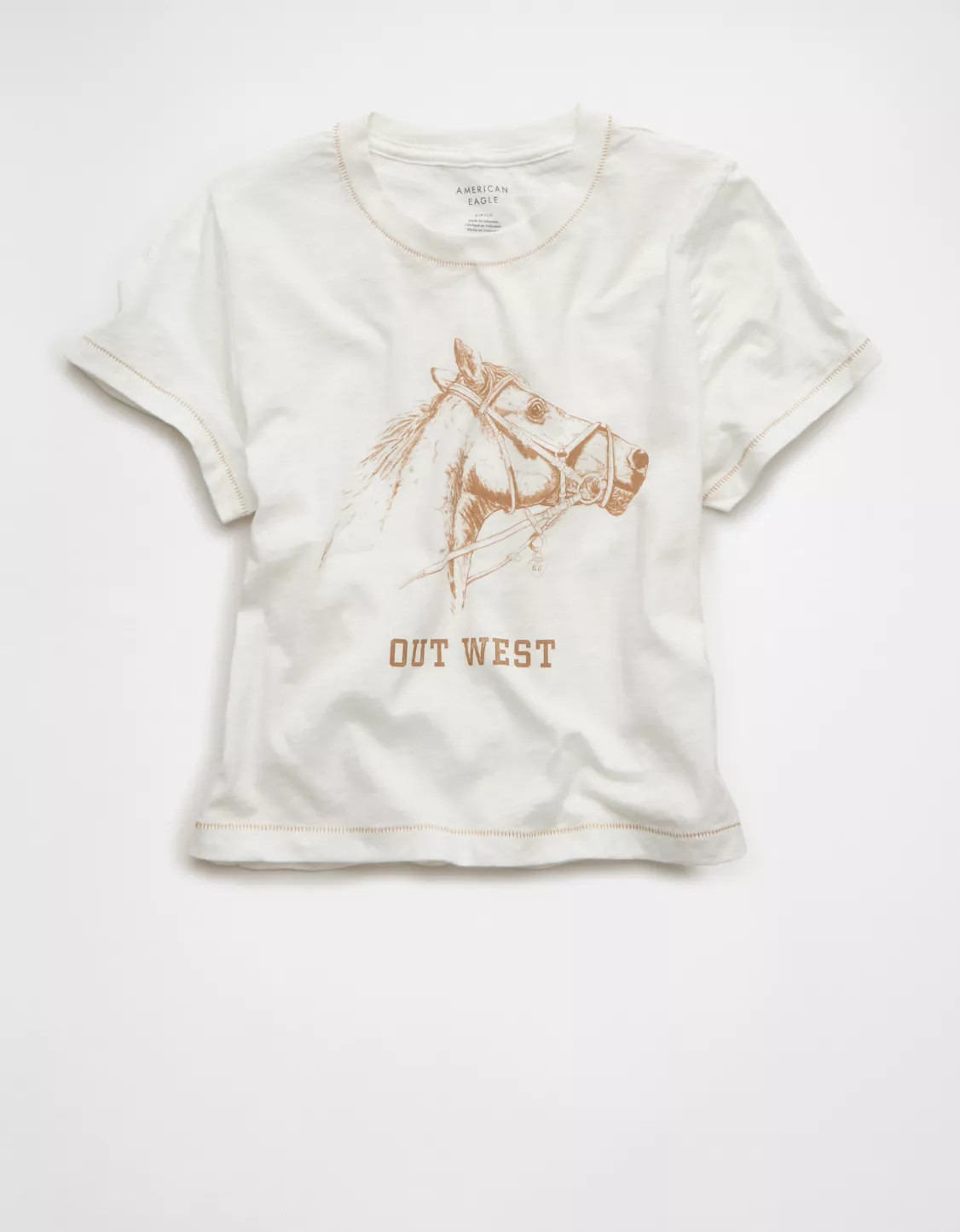 AE Western Graphic Shrunken Tee | American Eagle Outfitters (US & CA)