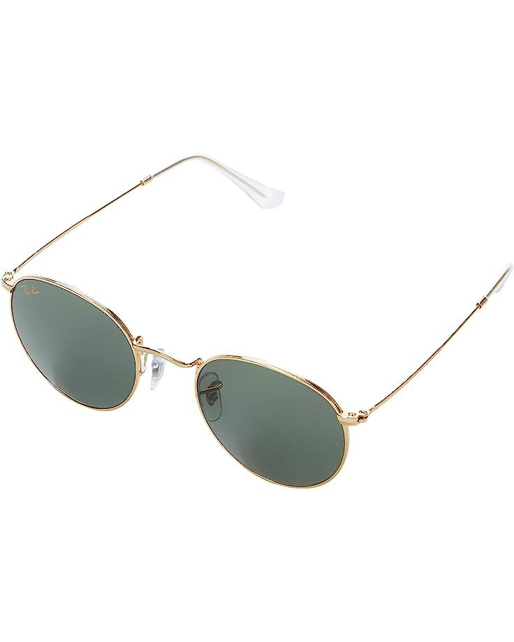 Ray-Ban 50 mm RB3447 Round Metal Sunglasses | Zappos