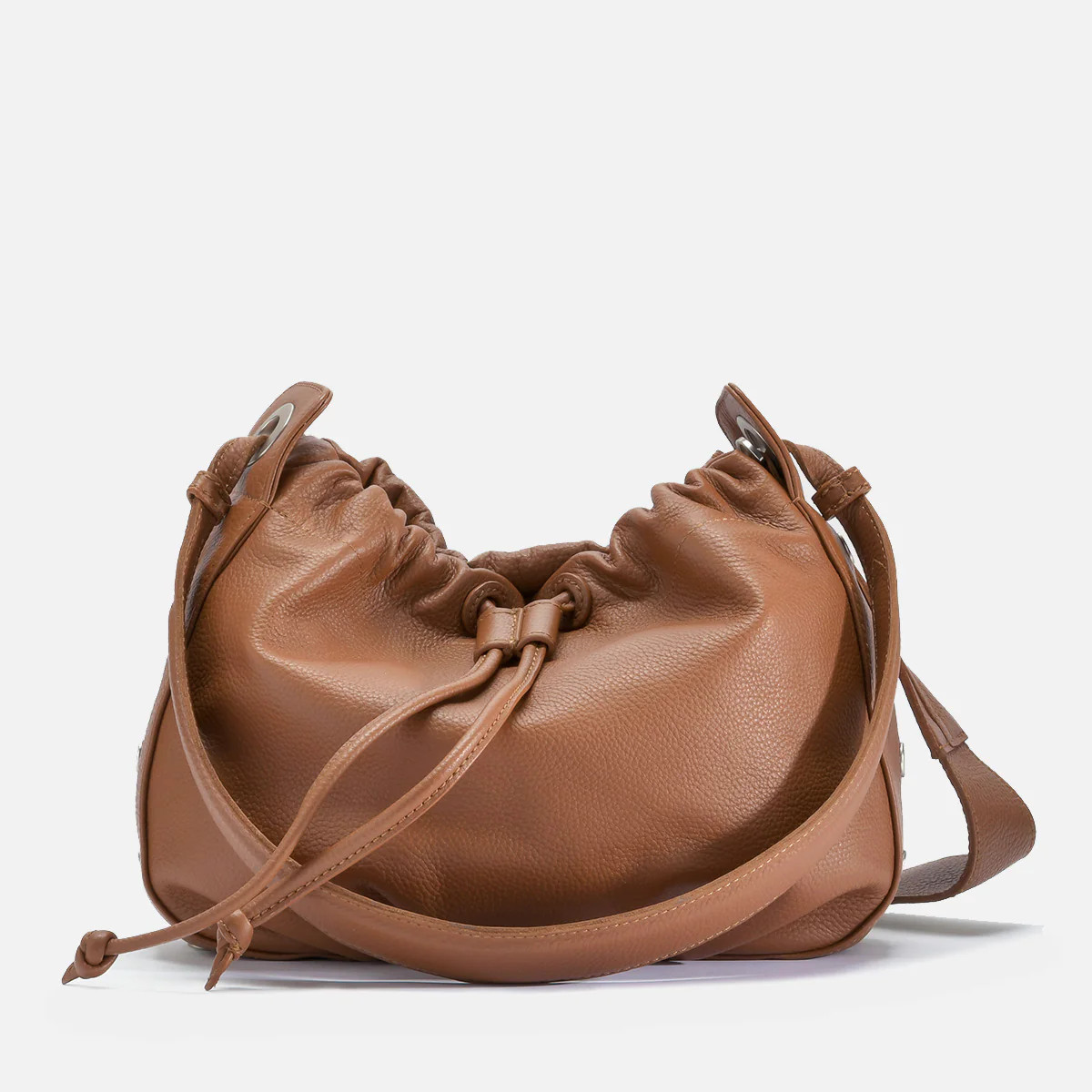 Cooper | Renaissance Cognac/Brushed Silver | Med | Hammitt (US)