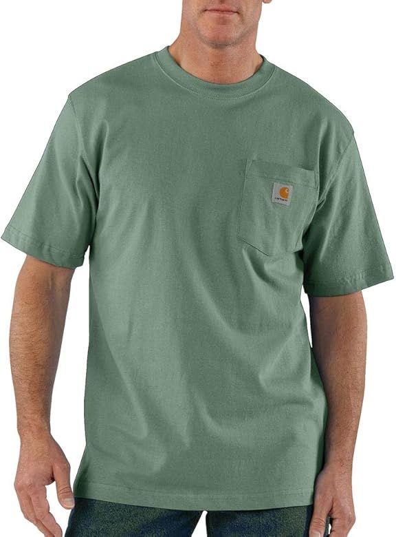 Carhartt Men's Workwear Pocket Short Sleeve T-Shirt | Amazon (US)