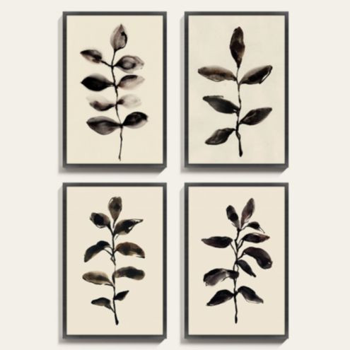 Leaf Watercolor Art | Ballard Designs, Inc.