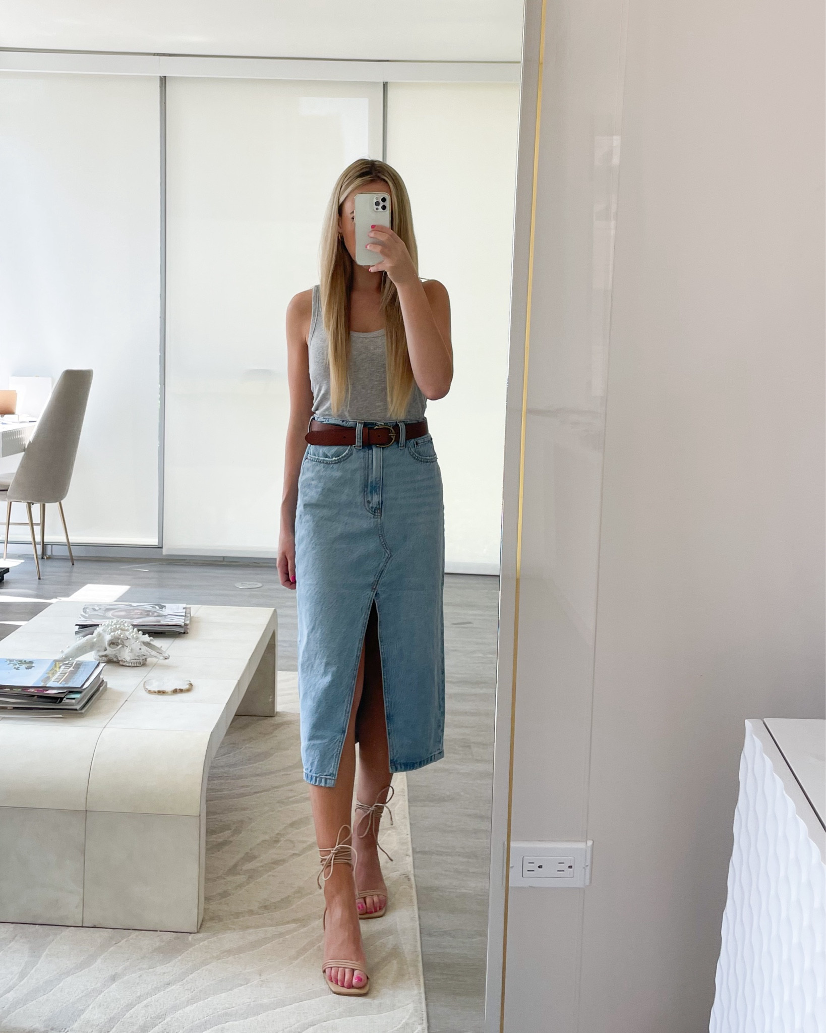 skirt on sale - wearing size petite 24

Abercrombie denim, midi skirt, midi denim skirt, over the knee boots, spring outfit, transitional outfit, fashion style tip, petite fashionn#LTKfindsunder100 #LTKsalealert

#LTKStyleTip #LTKFestival #LTKSeasonal