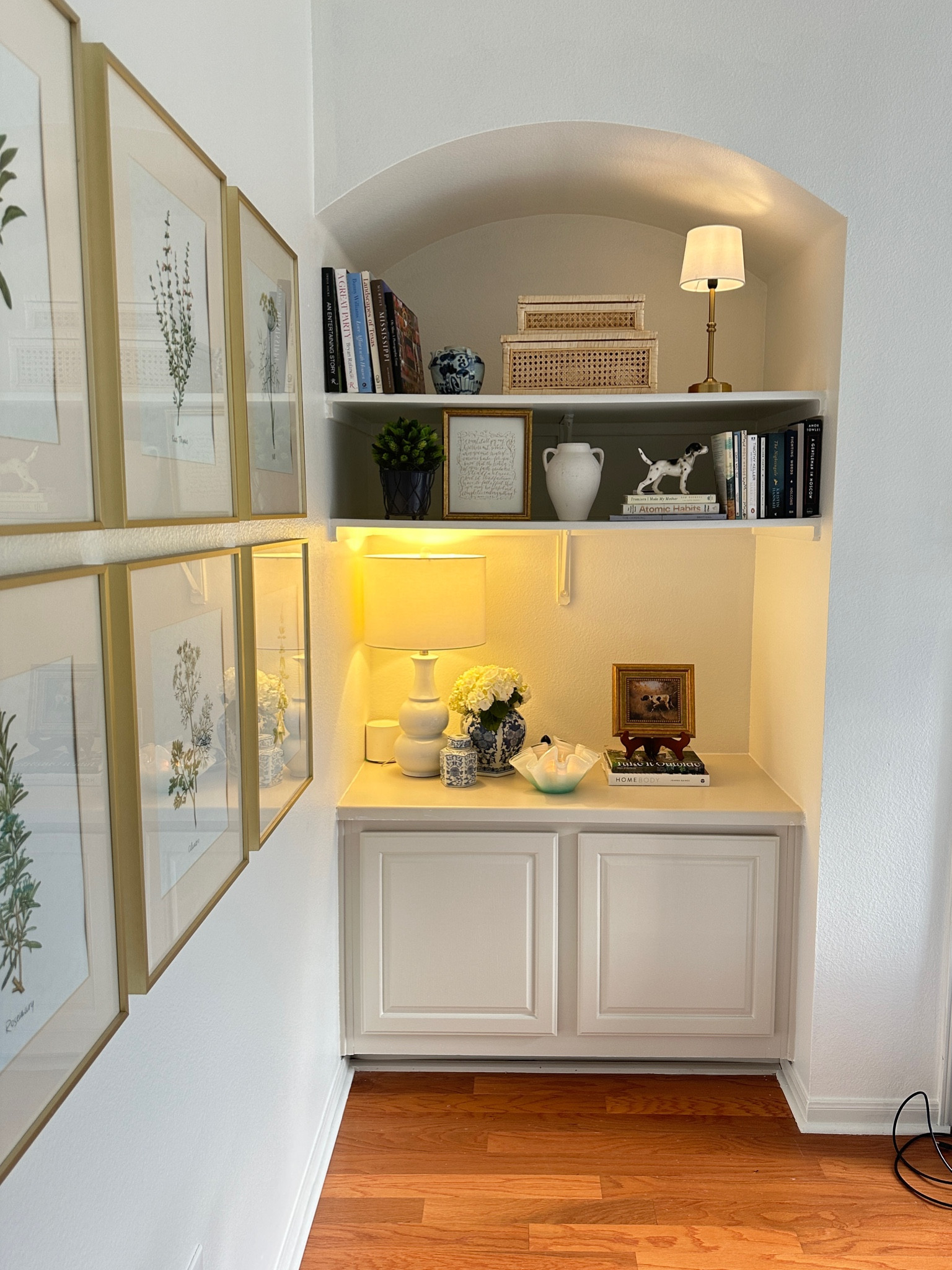 Living room shelf progress! Some items are old / HomeGoods / antiques / linked what I could!

#LTKHome #LTKStyleTip