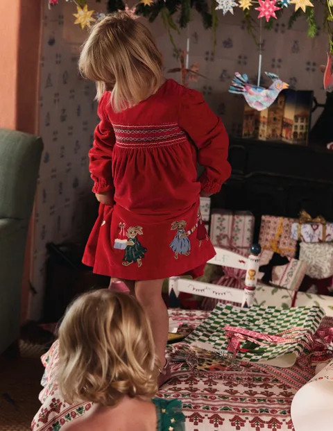 Bess Cosy Smocked Dress | Boden (US)