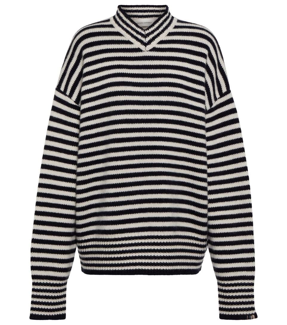 N° 205 Him striped cashmere-blend sweater | Mytheresa (US/CA)