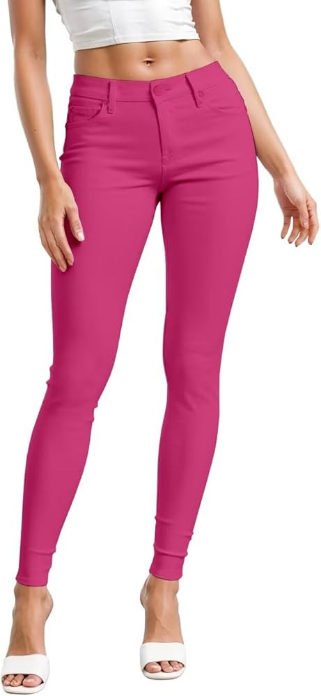 Hybrid & Company Womens Hyper Ultra Stretch Comfy Skinny Leg Work Casual Pants | Amazon (US)