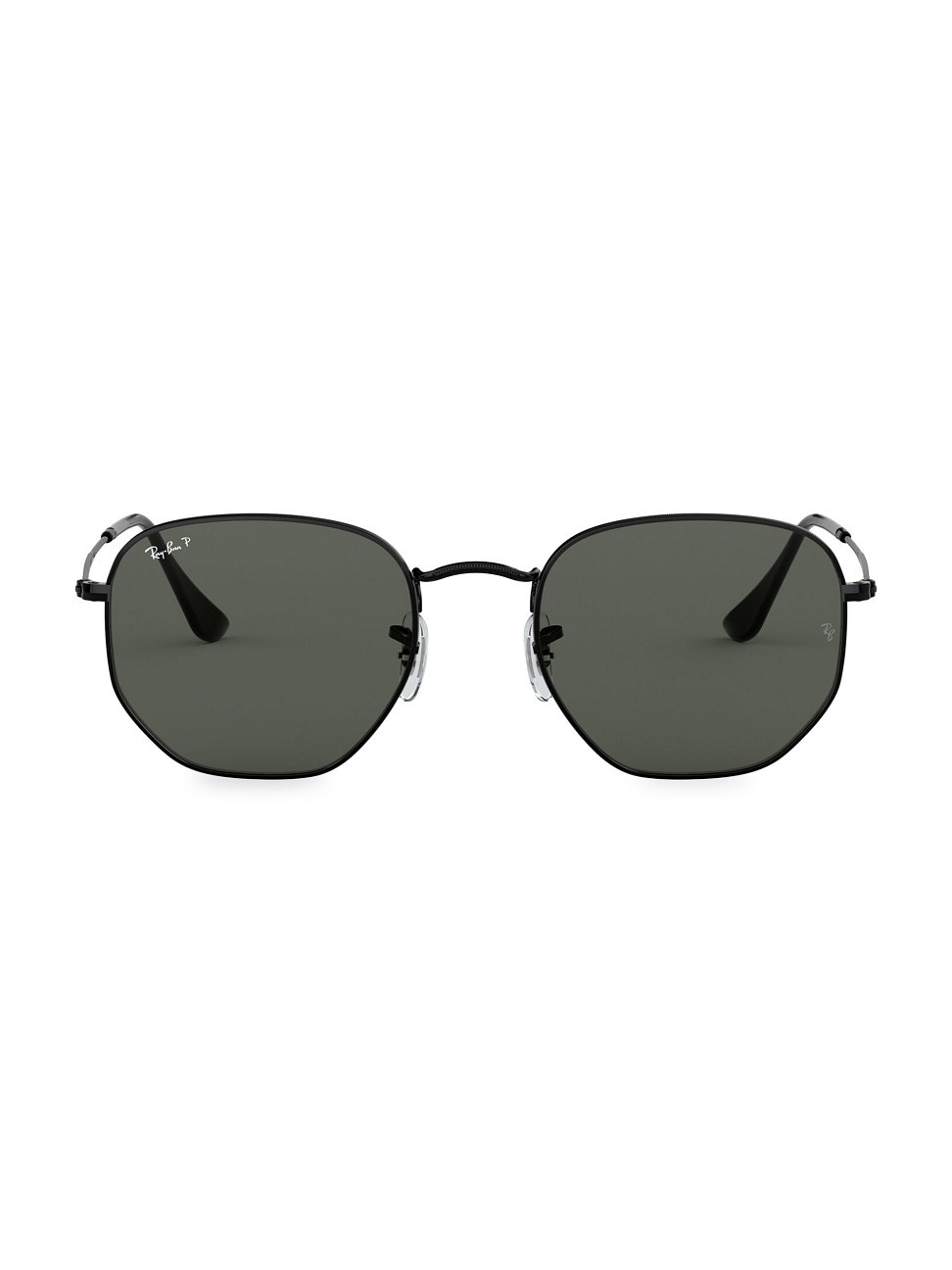 Women's RB3548 54MM Hexagonal Sunglasses - Black | Saks Fifth Avenue